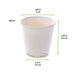 Vaso de cartón blanco Eden sin plástico, Base agua 300ml A86mm - 1000Uds