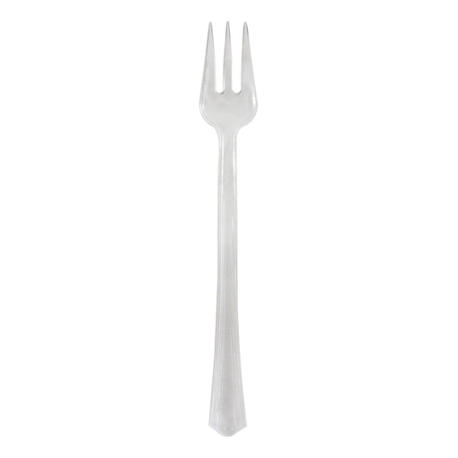 Mini Tenedor de plástico transparente 110mm - 1000Uds