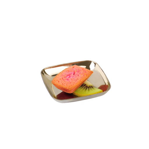 Cuenco plateado PS 63x63mm A10mm - 500Uds