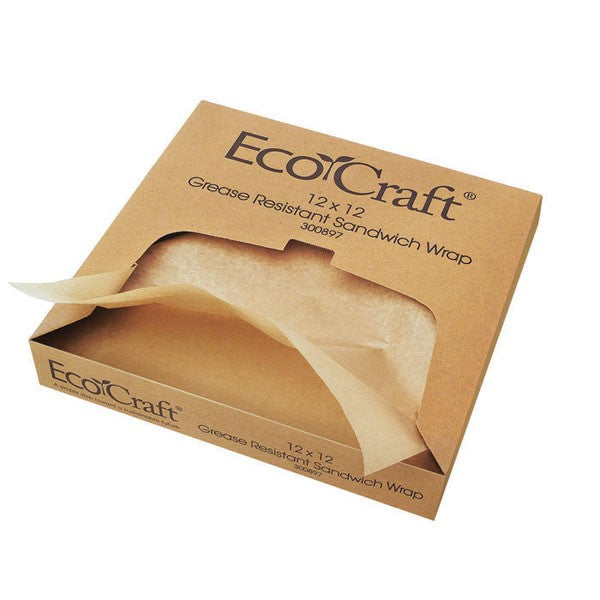 Caja dispensadora de papel de cocción kraft 400x600mm - 1000Uds
