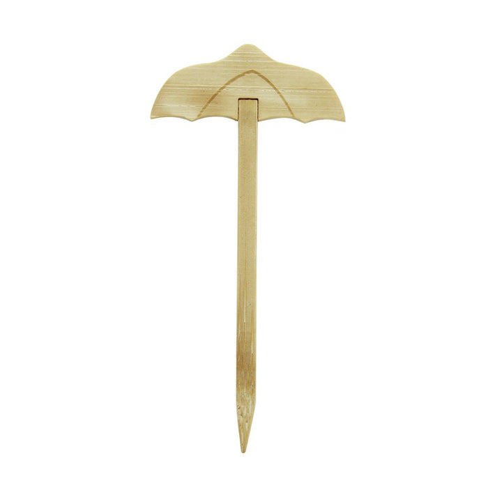 Pincho de bambú con extremo decoración sombrilla 90 - 2000Uds
