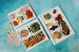 Bandeja rectangular blanca de pulpa 400x280mm - 100Uds