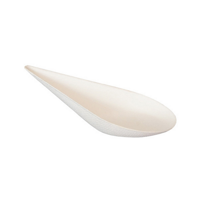 Mini cuenco de pulpa forma gota 102x52mm A30mm - 288Uds
