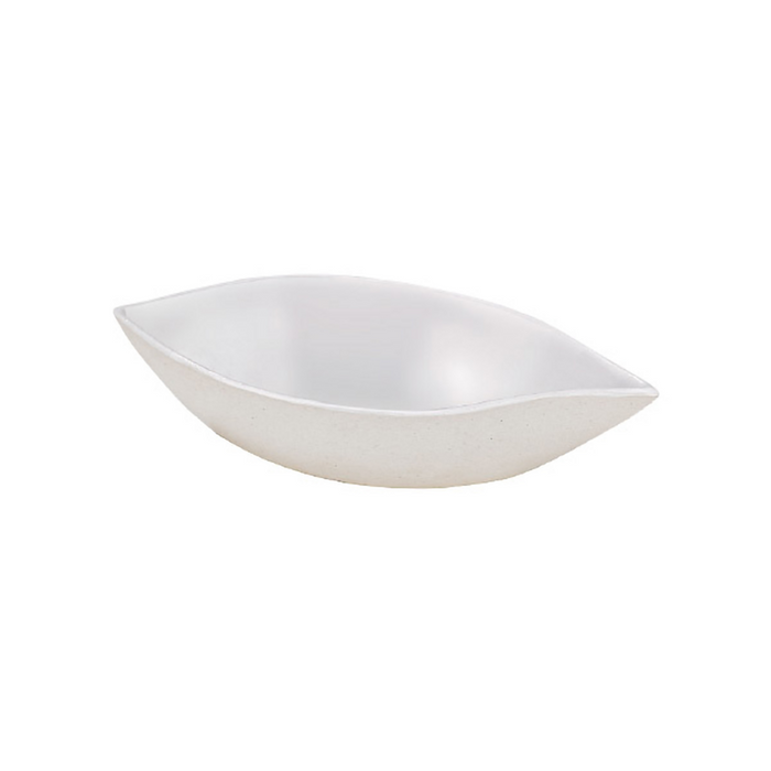 Mini cuenco de pulpa forma ola 53x110mm A25mm - 288Uds