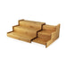 Suporte en bambú rectractable 265x232mm A120mm - 2Uds