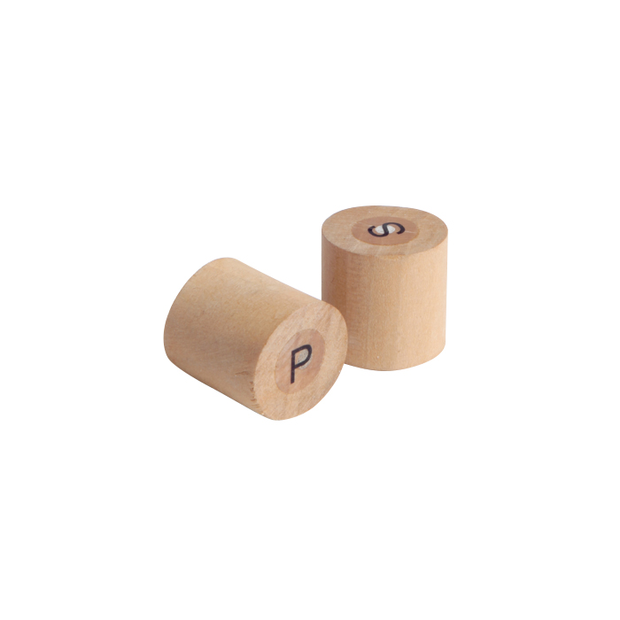 Mini Set bambú (sal y pimienta) A40mm - 120Uds