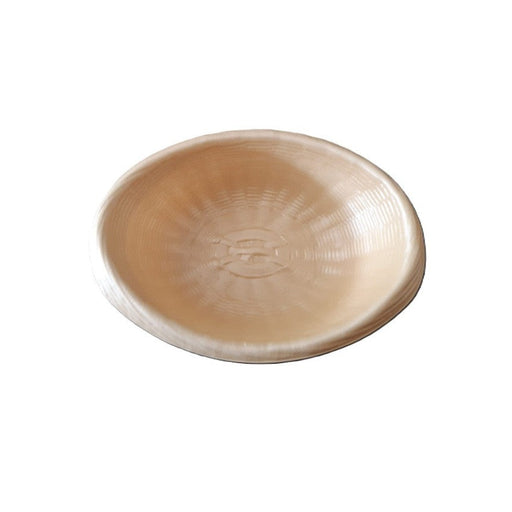 Cesta de plástico beige grande trenzado 170x125mm A50mm - 1000Uds
