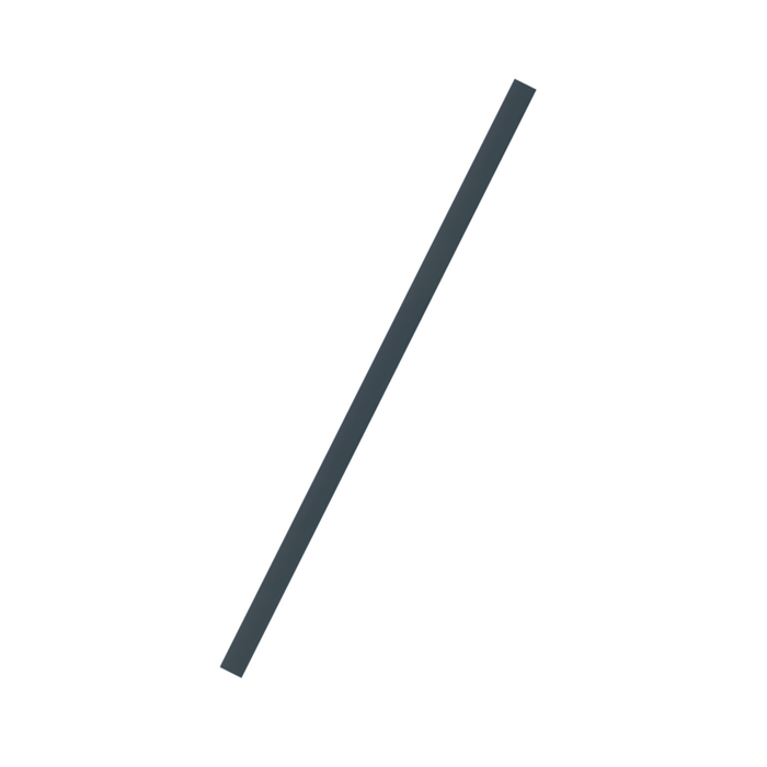 Pajita de PLA negra para cocktail A140mm - 10000Uds