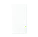 Servilleta-funda para cubiertos blanca de fibra de bambú 400x400mm - 600Uds