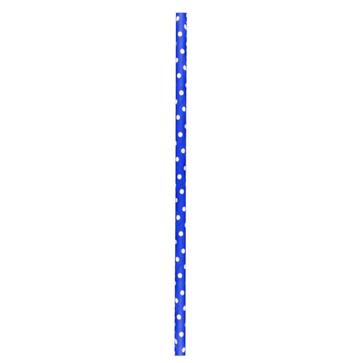 Pajita de papel azul A197mm - 3000Uds