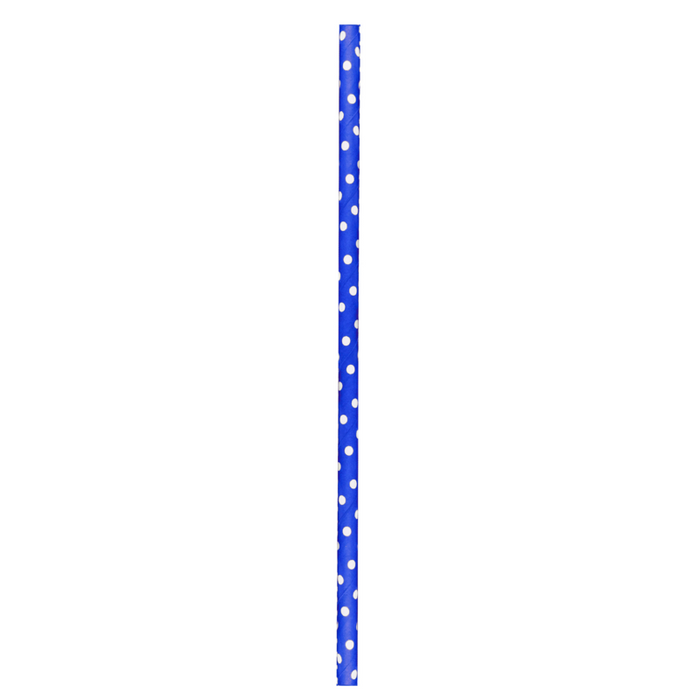 Pajita de papel azul A197mm - 3000Uds