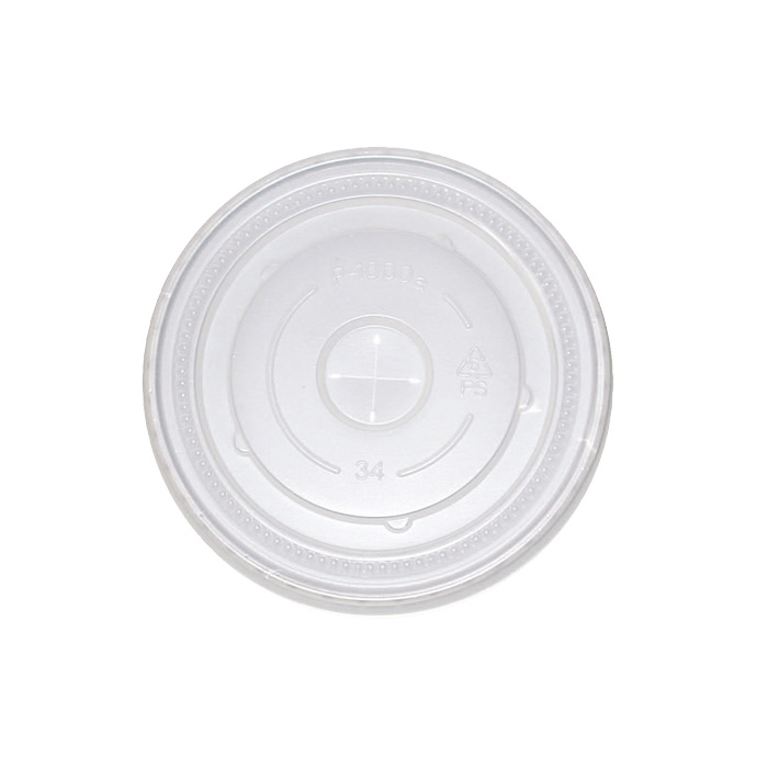 Tapa cúpula transparente de PS con pico vertedor Ø90mm - 1000Uds