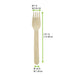 Tenedor de madera A158mm - 576Uds