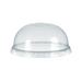 Tapa cúpula de PLA transparente con agujero en forma de cruz para 210GPLA361/452 Ø95mm - 1000Uds