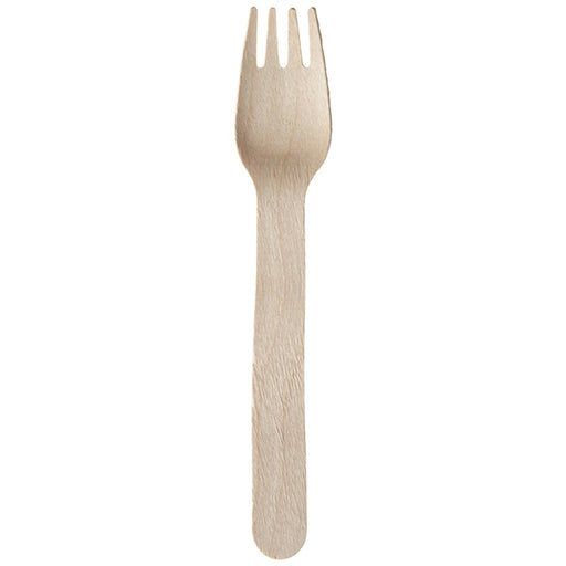 Tenedor de madera A158mm - 576Uds