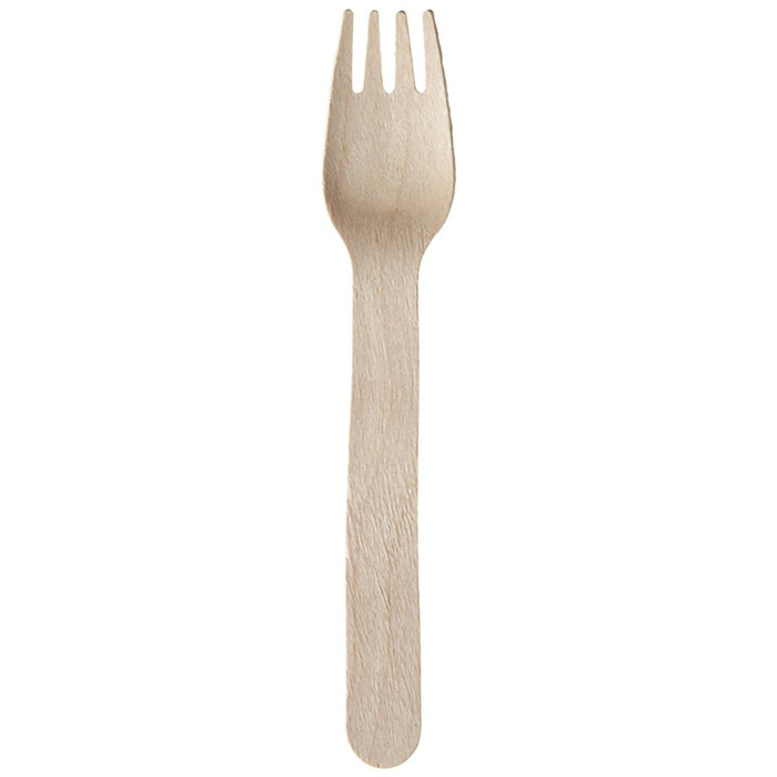 Tenedor de madera A158mm - 576Uds