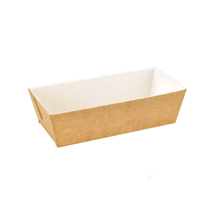 Molde de cartón horneable 206x96mm A55mm - 270Uds