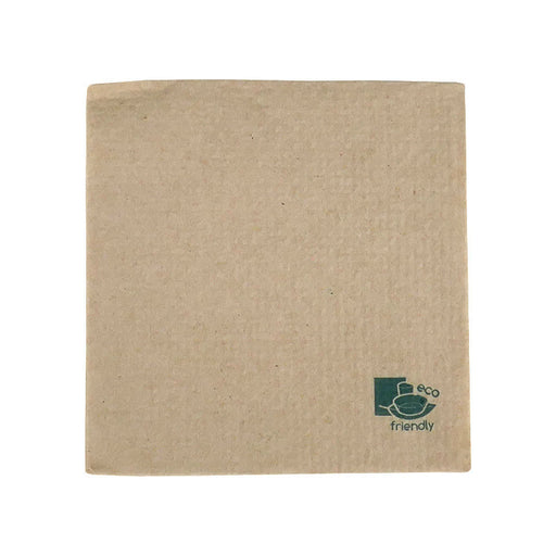 Servilletas de papel natural Eco-Friendly 1 capa 300x300mm - 4800Uds