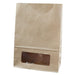 Bolsa Bloomer kraft con ventana: 150x75mm A220mm - 500Uds