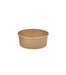 Ensaladera redonda multiusos BUCKATY cartón kraft 550ml Ø142mm A54mm - 400Uds